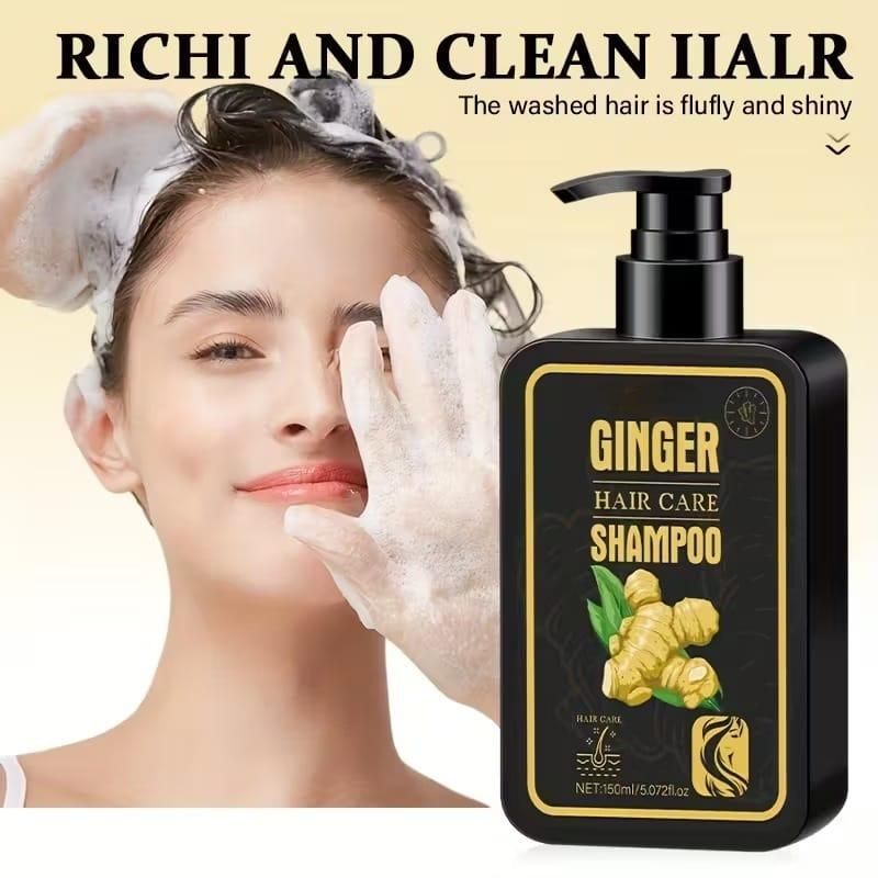Ginger Hair Care Shampoo 150ml Each (Pack of 2)
